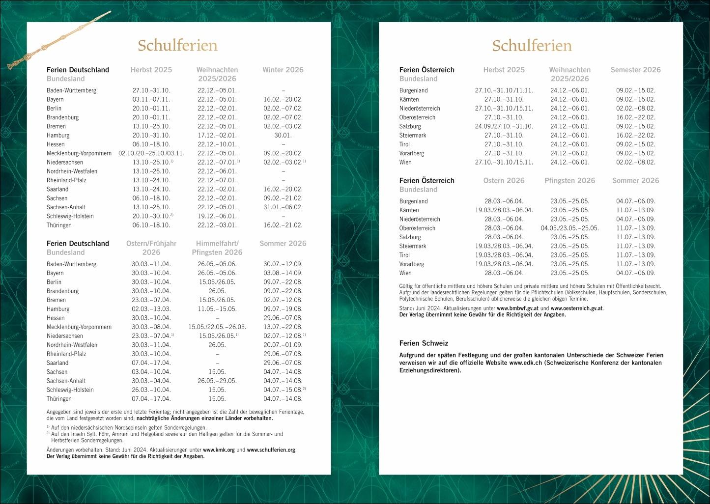 Bild: 9783756414161 | Harry Potter Hogwarts Schülerkalender A5 2026 - 17 Monate ab August...