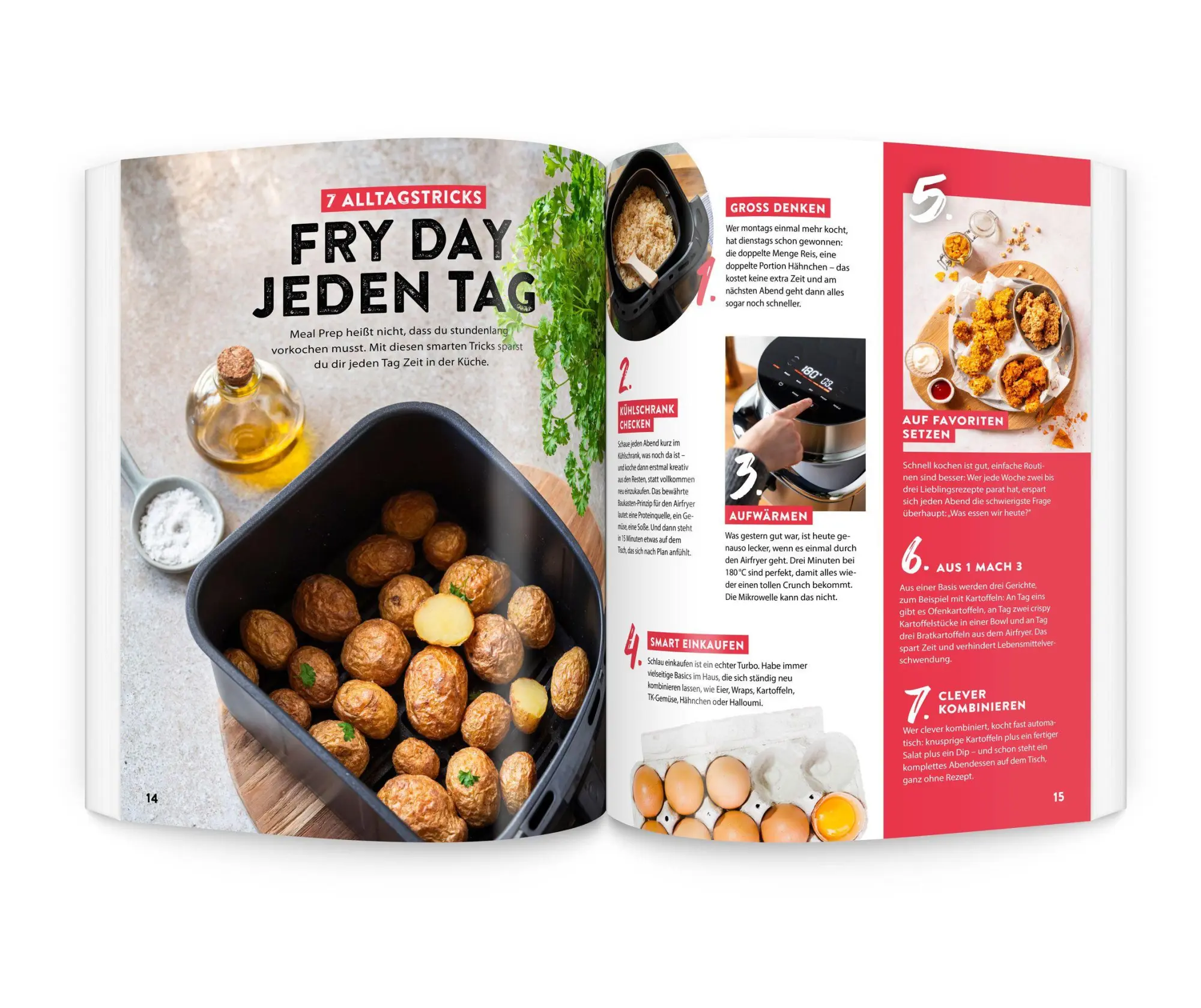 Bild: 9783964174161 | AIR FRYER Quick &amp; Easy - 15 Minuten | Redaktion Air Fryer | Buch