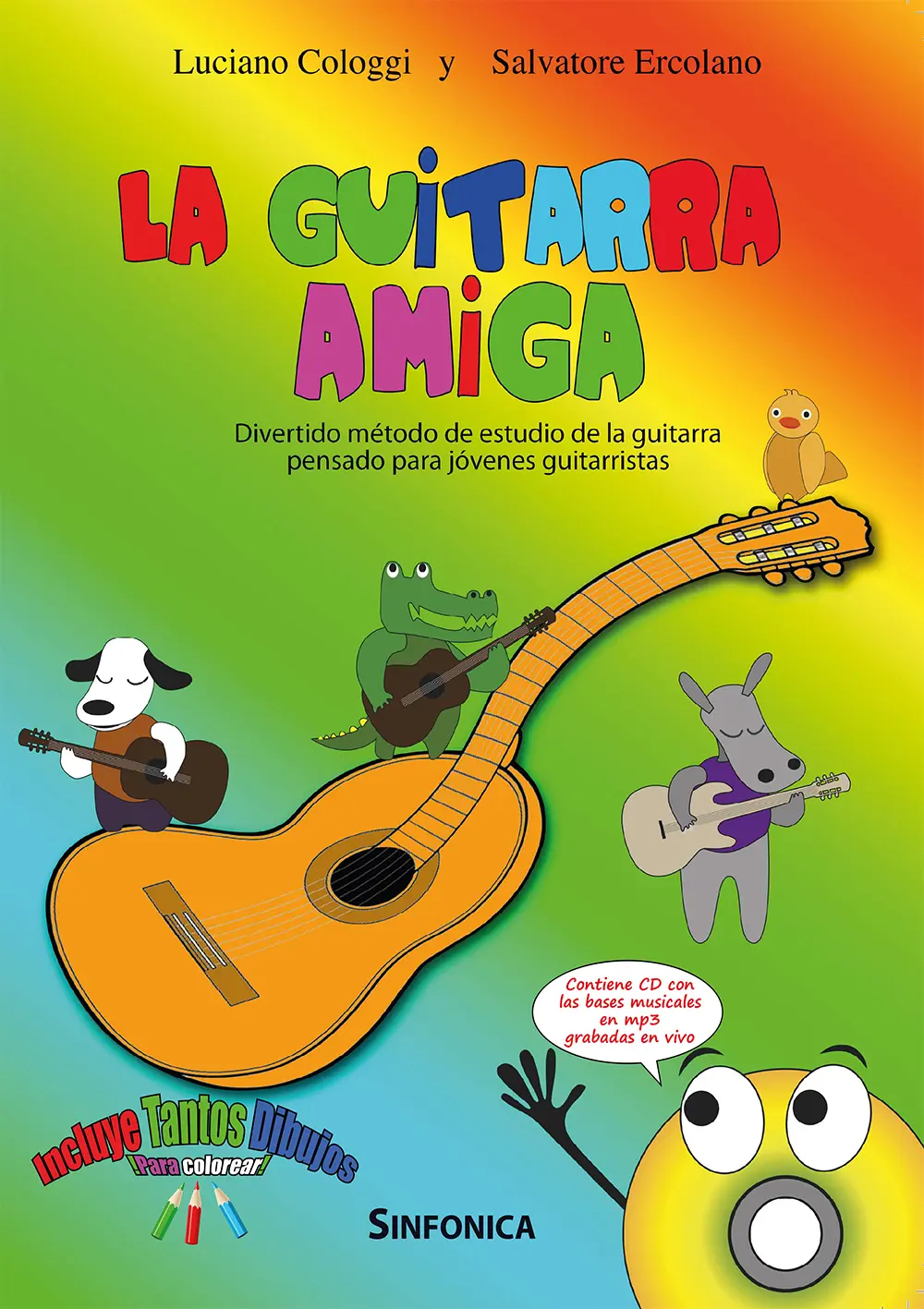 Cover: 9788884004161 | La Guitarra Amiga | Luciano Cologgi | Buch + CD | 2018 | Sinfonica