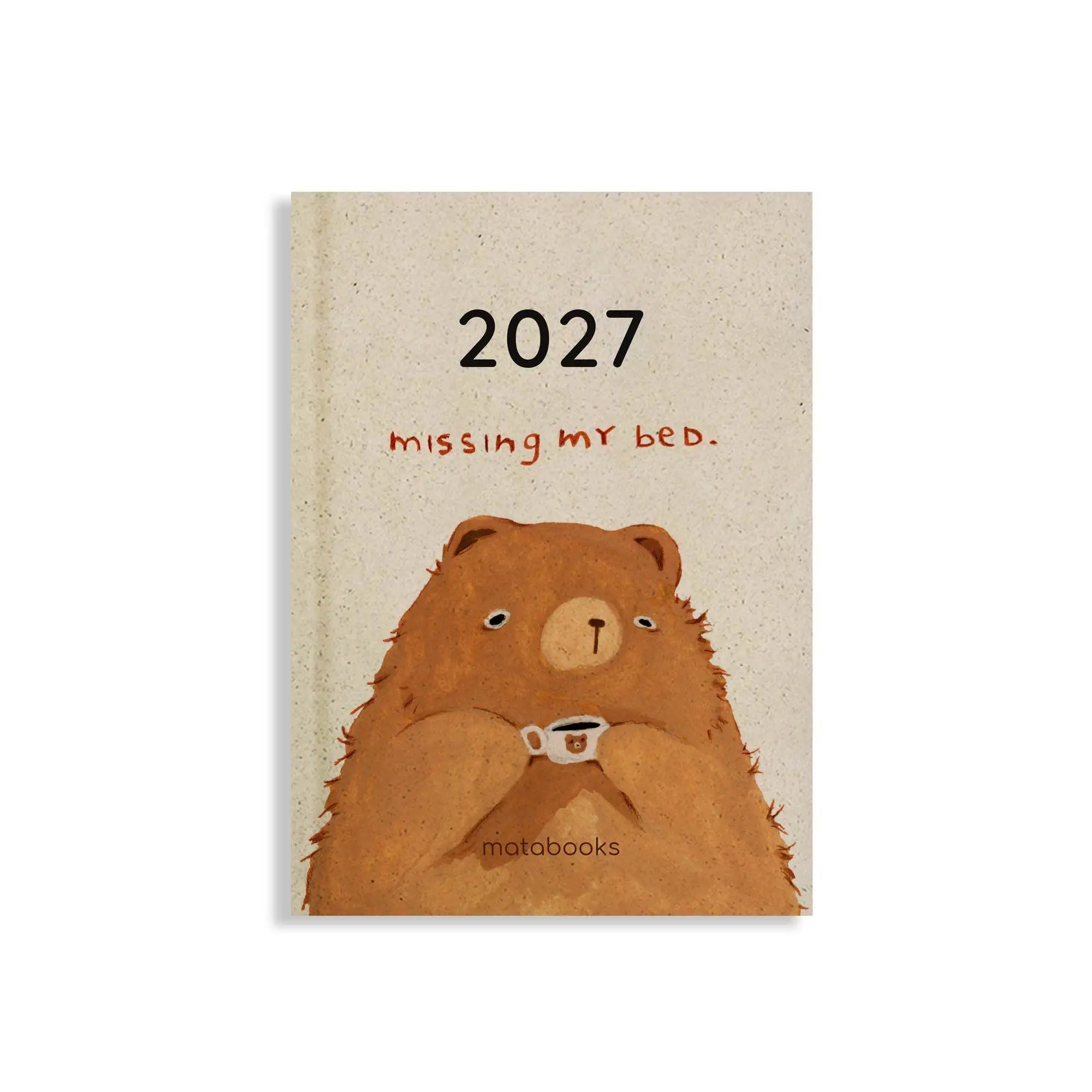 Cover: 4260626414261 | matabooks - A6 Kalender Samaya 2027 Farbe: Mocha Brown (DE/EN) | Lara