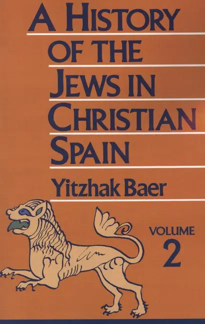 Cover: 9780827604261 | A History of the Jews in Christian Spain | Yitzhak Baer | Taschenbuch