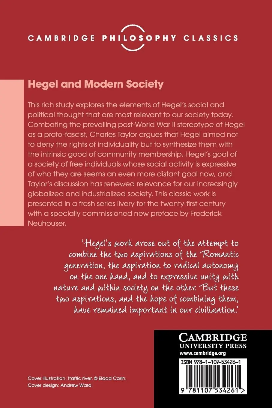 Rückseite: 9781107534261 | Hegel and Modern Society | Charles Taylor | Taschenbuch | Englisch