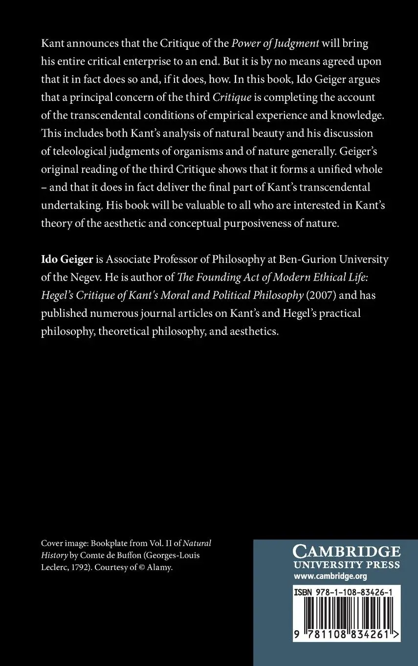 Rückseite: 9781108834261 | Kant and the Claims of the Empirical World | Ido Geiger | Buch | 2022