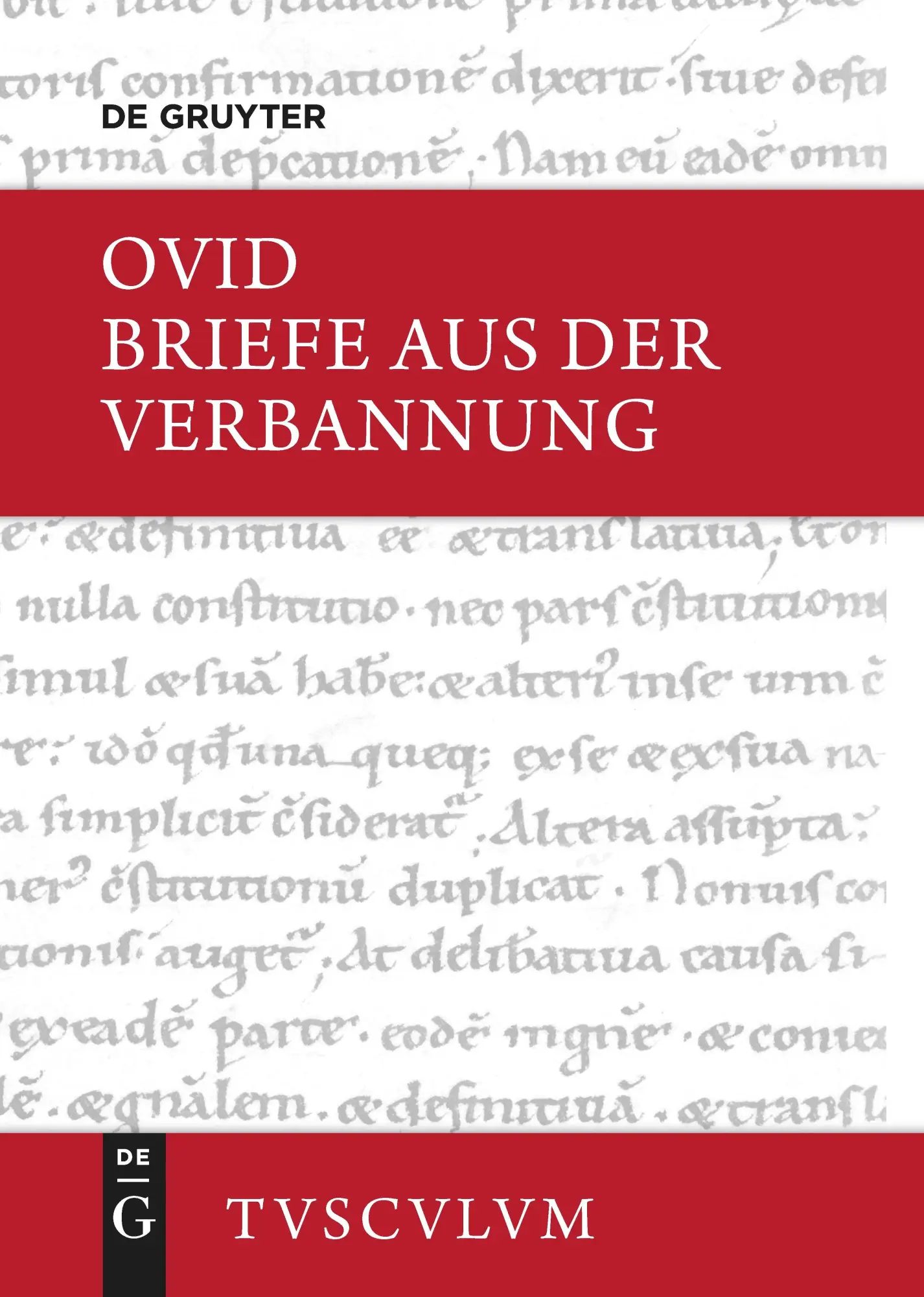 Cover: 9783050054261 | Briefe aus der Verbannung | Lateinisch - Deutsch | Ovid | Buch | 2001
