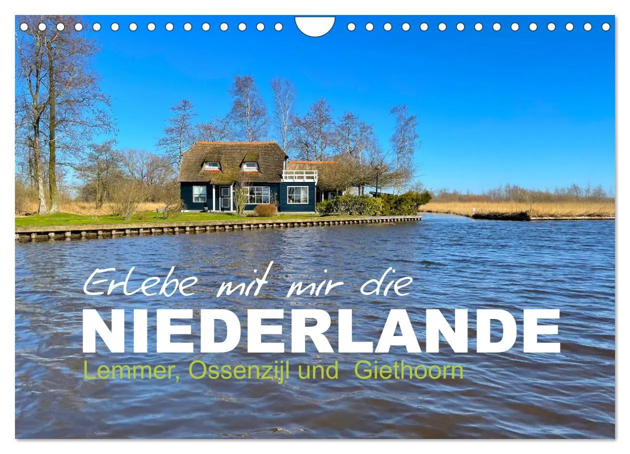 Cover: 9783457594261 | Erlebe mit mir die Niederlande (Wandkalender 2026 DIN A4 quer),...