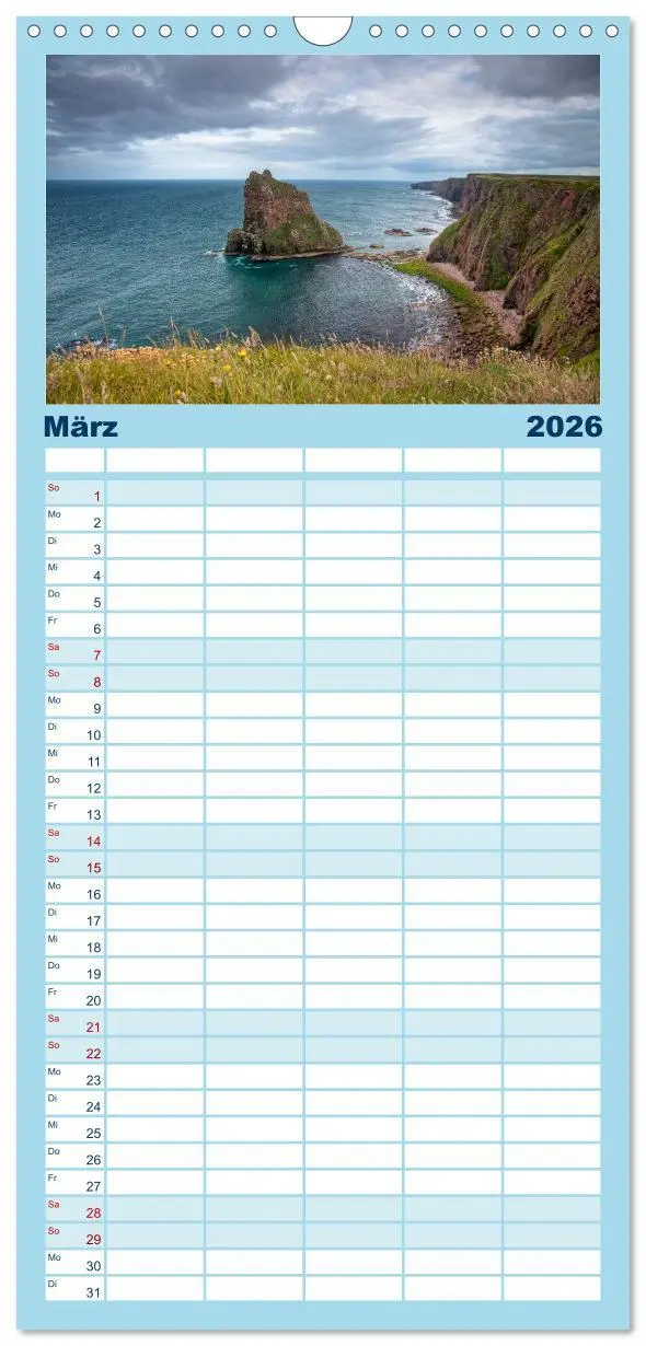 Bild: 9783516514261 | Familienplaner 2026 - Schottland - Wildes Land im Norden mit 5...