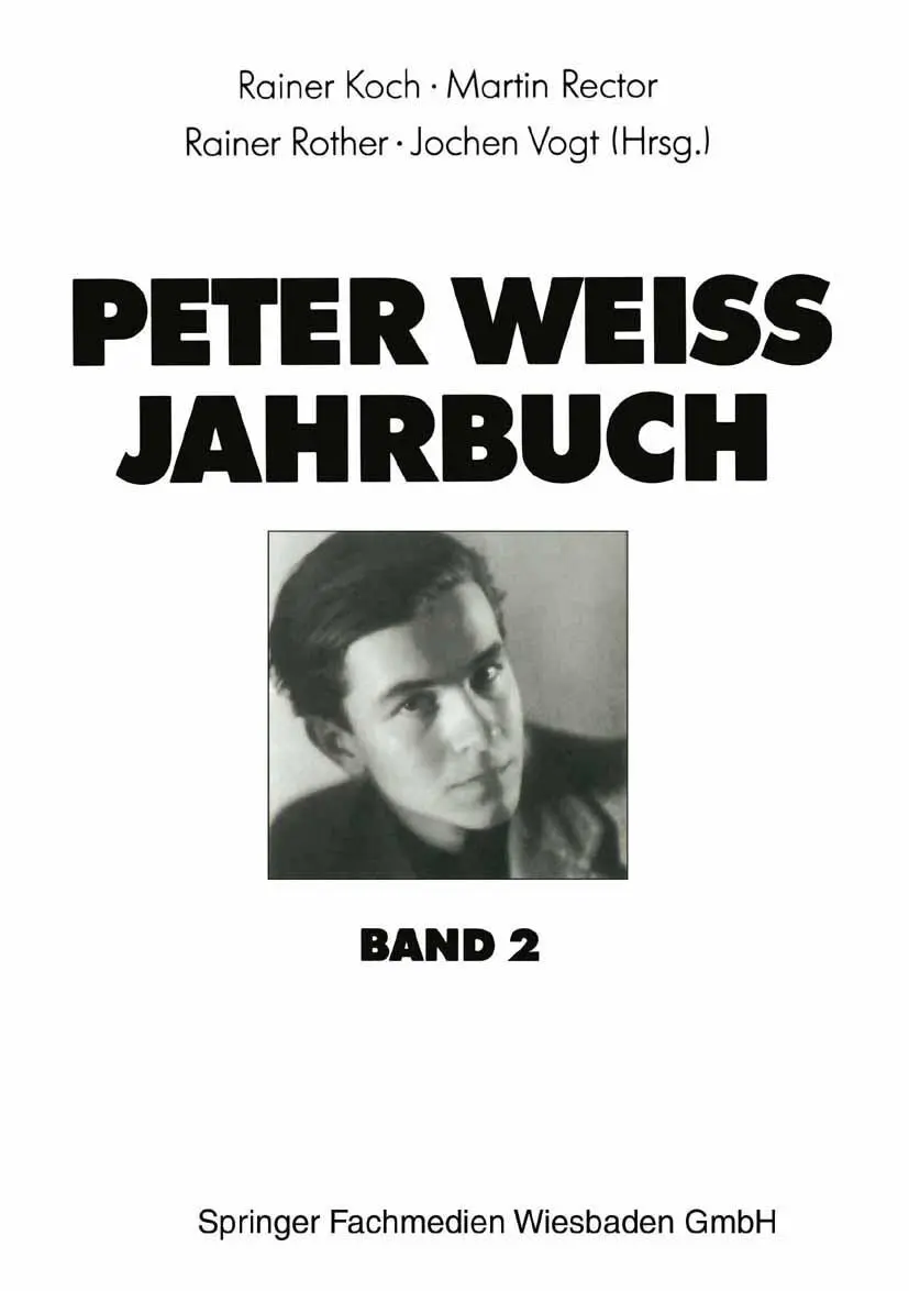 Cover: 9783531124261 | Peter Weiss Jahrbuch 2 | Rainer Koch (u. a.) | Taschenbuch | 180 S.