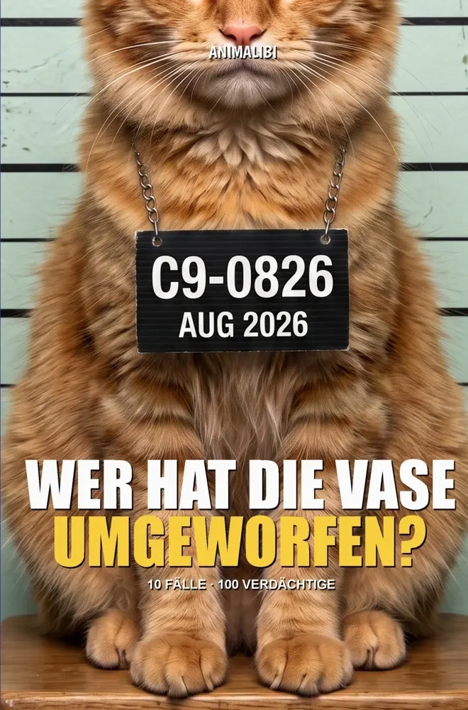 Cover: 9783694344261 | ANIMALIBI - Wer hat die Vase umgeworfen? | Clevergate Press | Buch