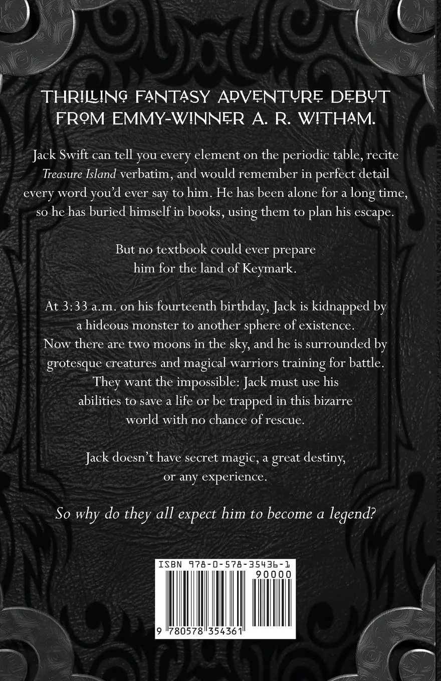 Rückseite: 9780578354361 | The Legend of Black Jack | A. R. Witham | Taschenbuch | Englisch