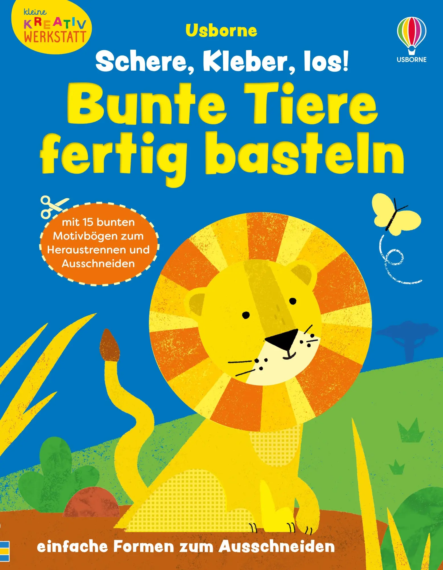 Cover: 9781035704361 | Kleine Kreativ-Werkstatt: Schere, Kleber, los! Bunte Tiere fertig...