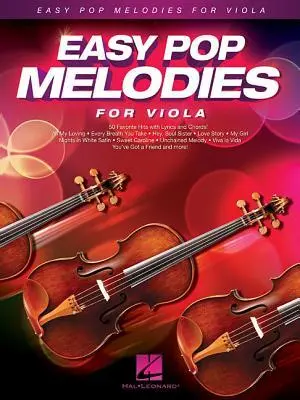 Cover: 9781480384361 | Easy Pop Melodies for Viola | Hal Leonard Publishing Corporation