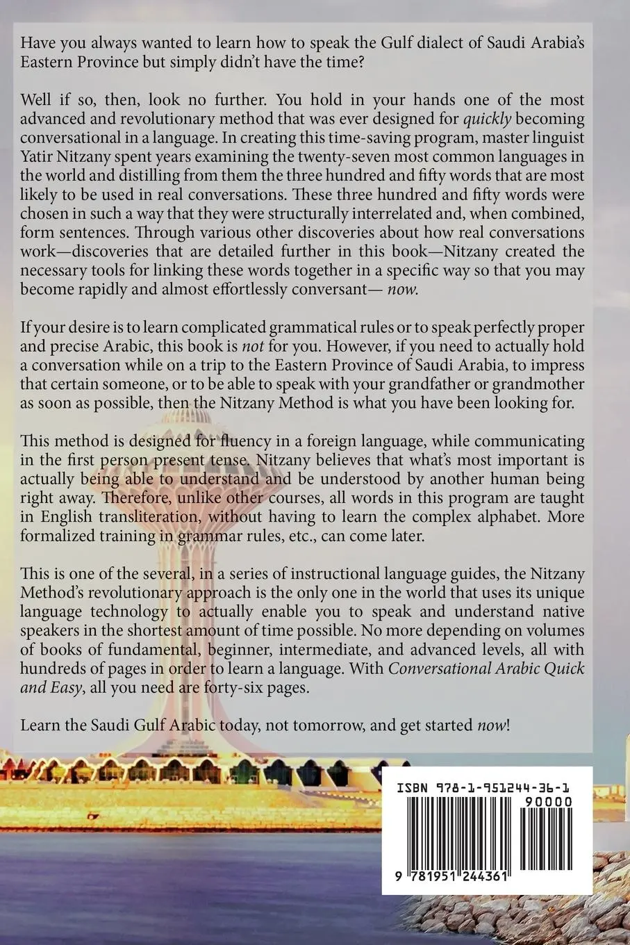 Rückseite: 9781951244361 | Conversational Arabic Quick and Easy | Saudi Gulf Dialect | Yatir