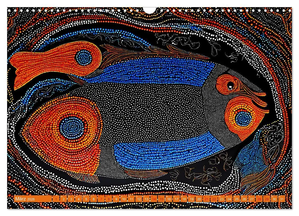 Bild: 9783457414361 | Traumzeit - KI-generierte Aborigine-Kunst aus dem Herzen...