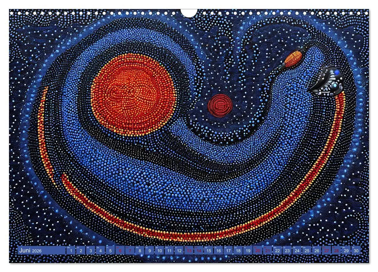 Bild: 9783457414361 | Traumzeit - KI-generierte Aborigine-Kunst aus dem Herzen...