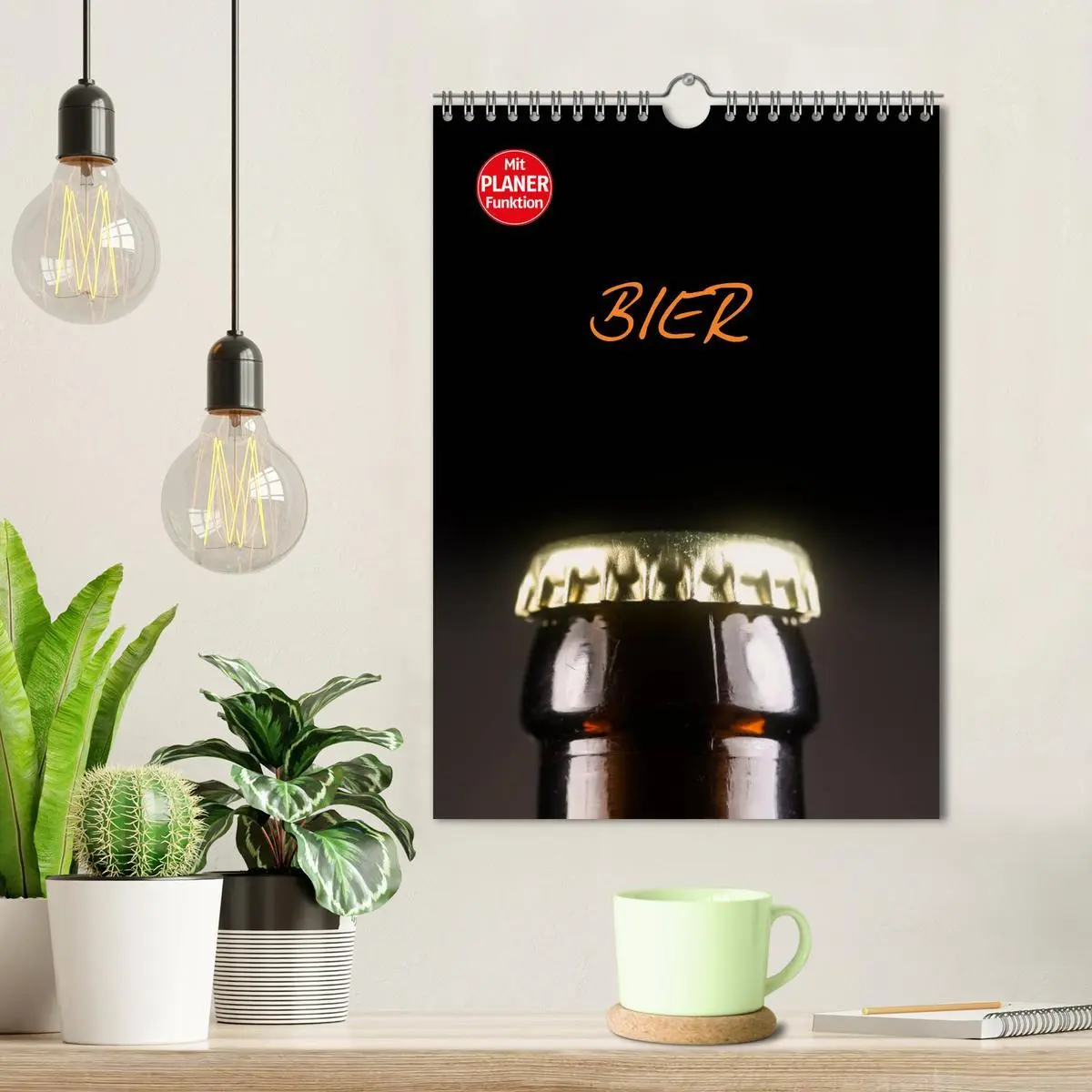 Bild: 9783516434361 | Bier (Wandkalender 2026 DIN A4 hoch), CALVENDO Monatskalender | Jäger