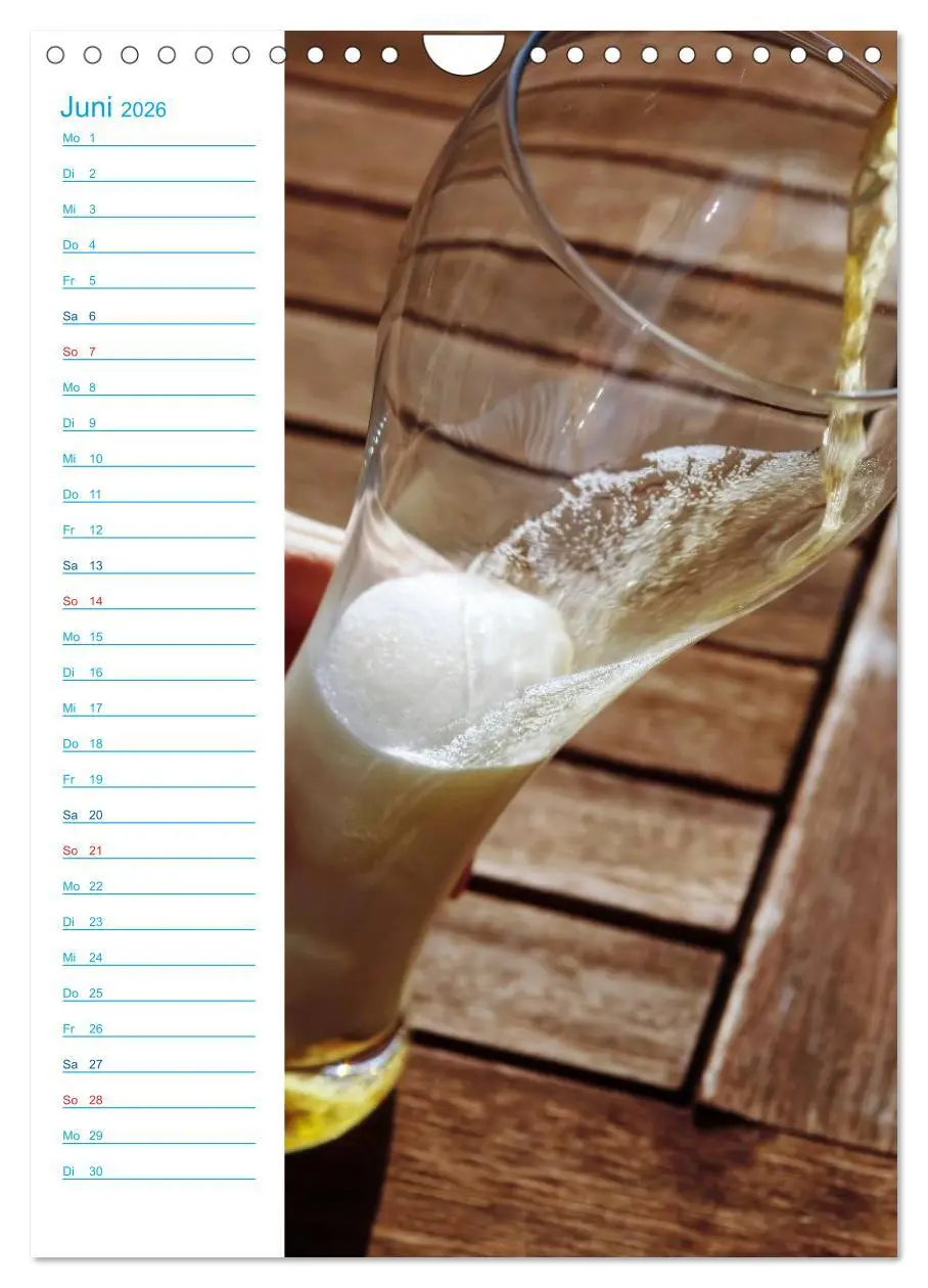 Bild: 9783516434361 | Bier (Wandkalender 2026 DIN A4 hoch), CALVENDO Monatskalender | Jäger