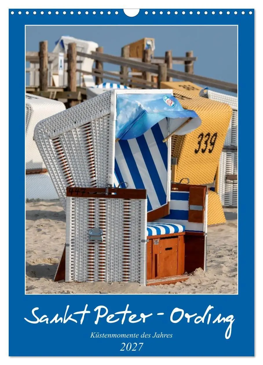 Cover: 9783594274361 | Küstenmomente des Jahres (Wandkalender 2027 DIN A3 hoch), CALVENDO...