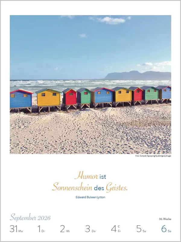 Bild: 9783731884361 | Literaturkalender Lebensweisheiten 2026 | Verlag Korsch | Kalender