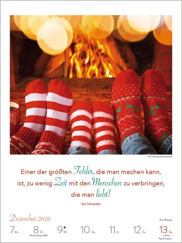 Bild: 9783731884361 | Literaturkalender Lebensweisheiten 2026 | Verlag Korsch | Kalender