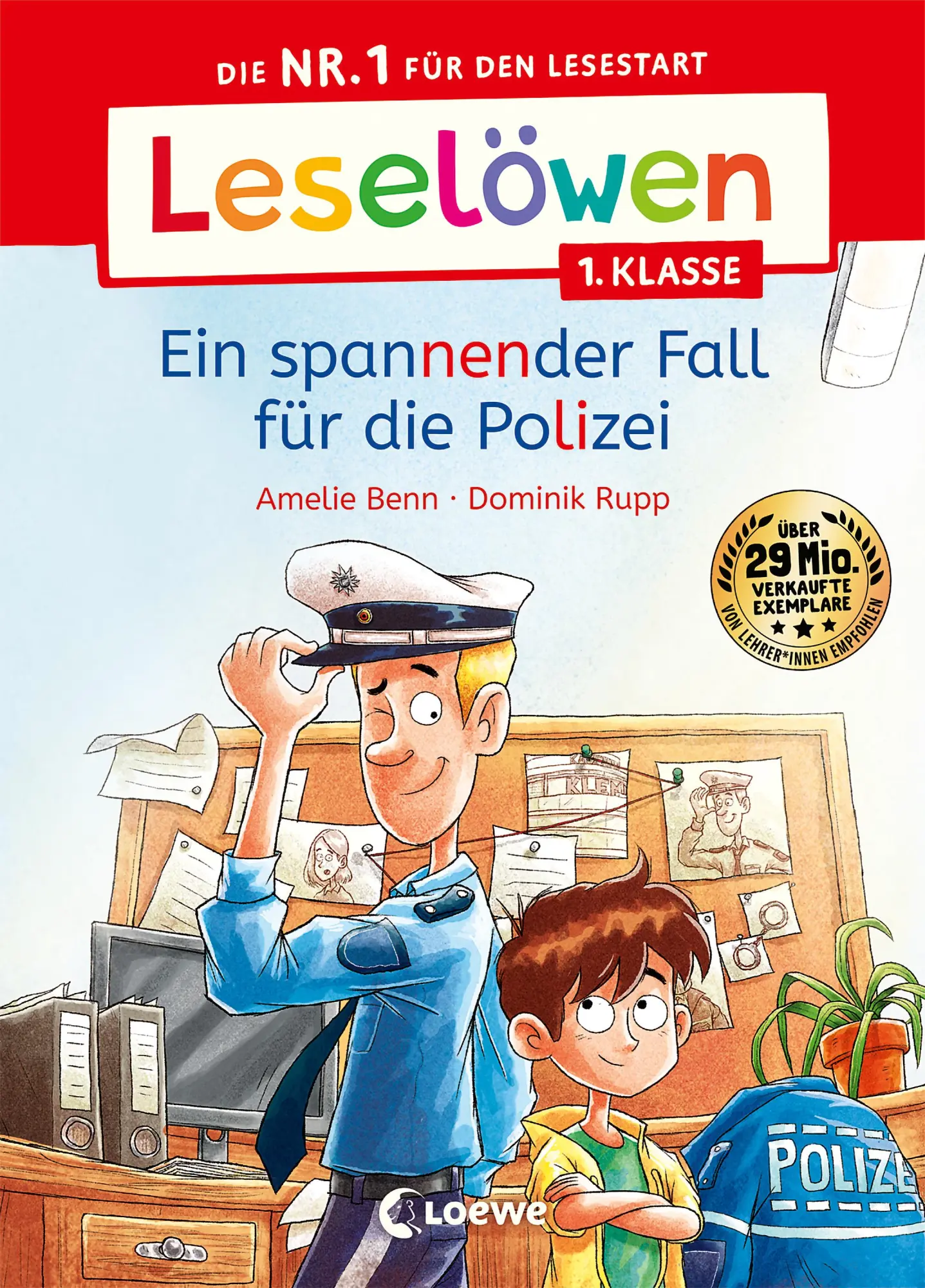 Cover: 9783743214361 | Leselöwen 1. Klasse - Ein spannender Fall für die Polizei | Benn