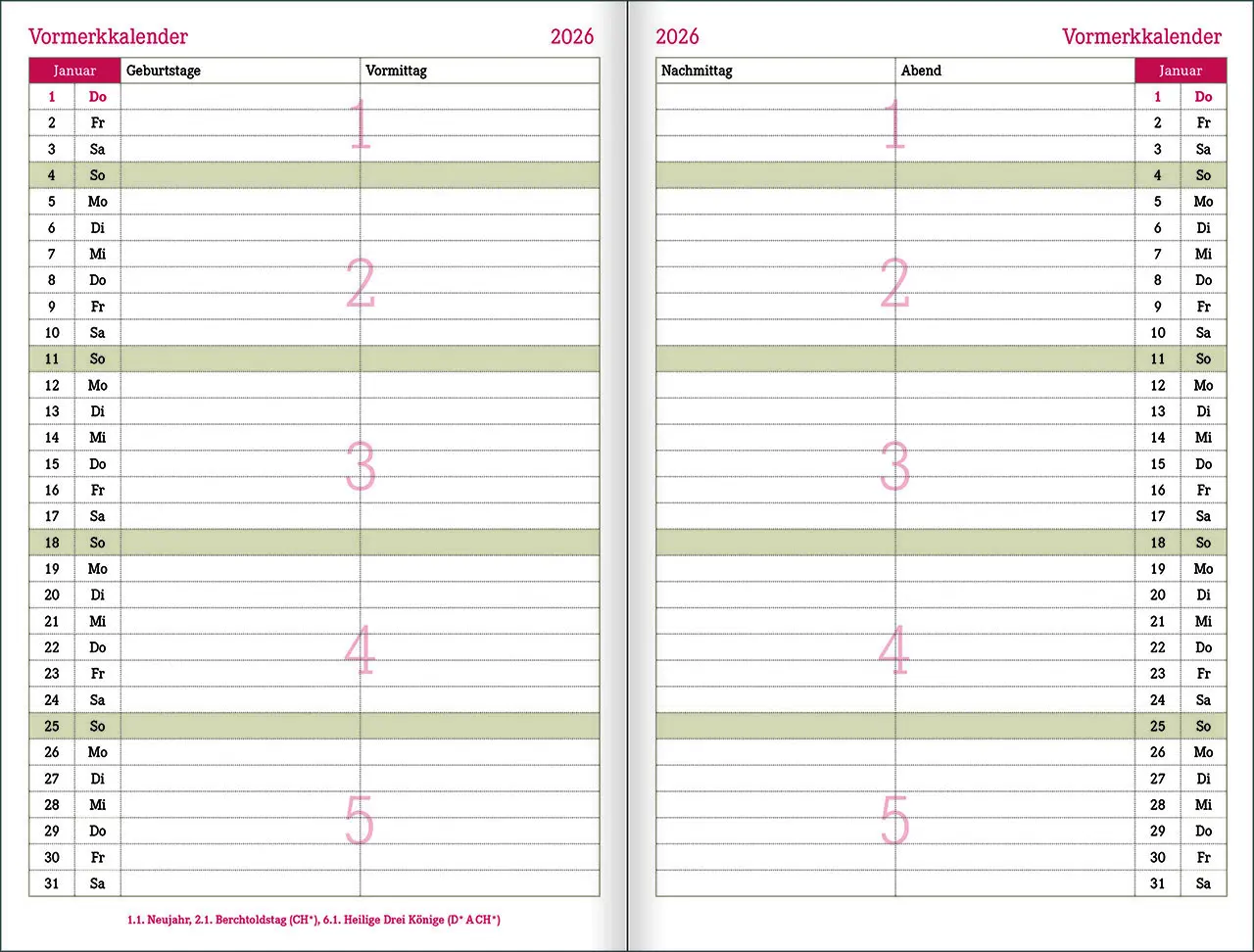 Bild: 9783754894361 | Augenblick 2026 | Bianka Bleier | Kalender | Mit Lesebändchen | 176 S.