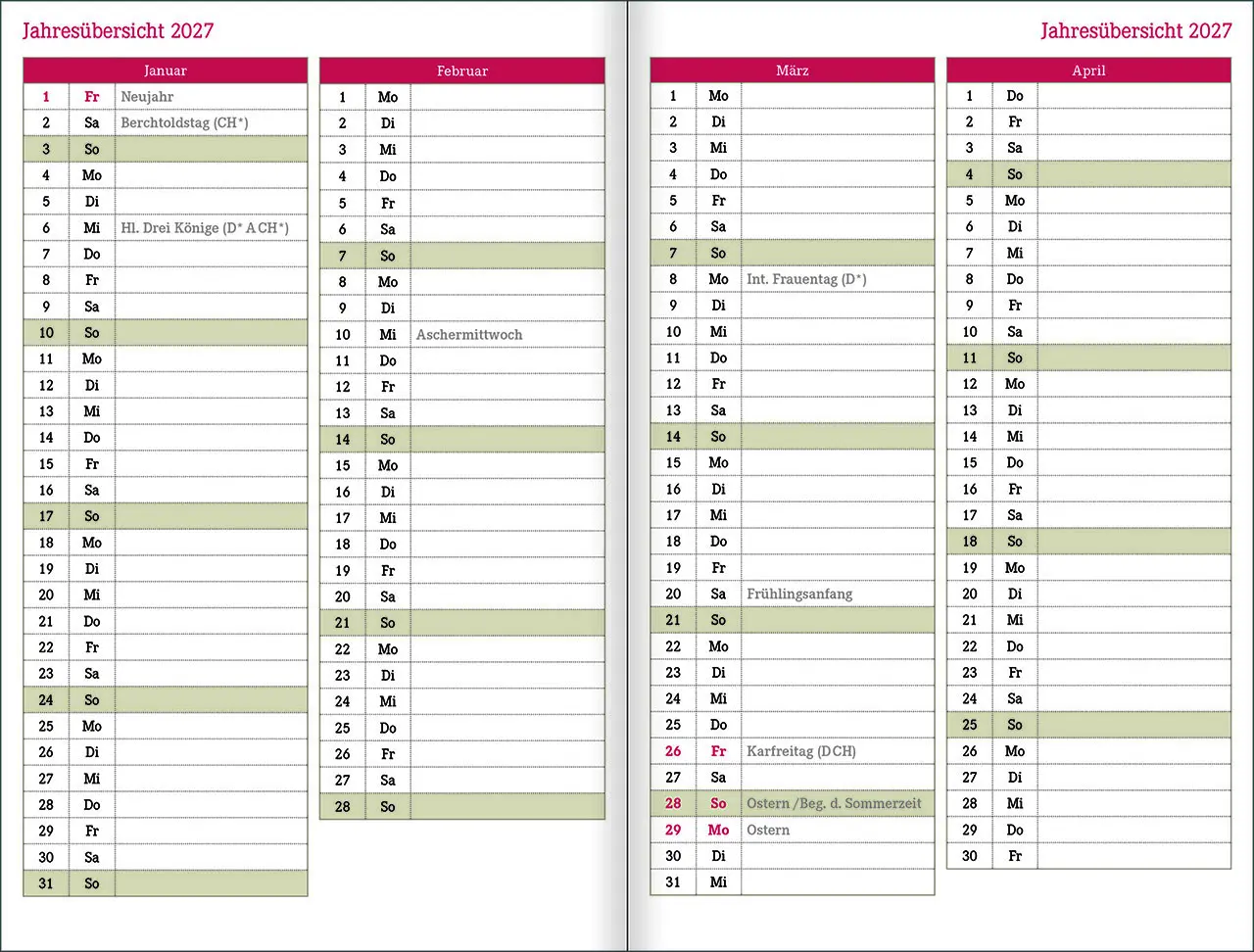 Bild: 9783754894361 | Augenblick 2026 | Bianka Bleier | Kalender | Mit Lesebändchen | 176 S.