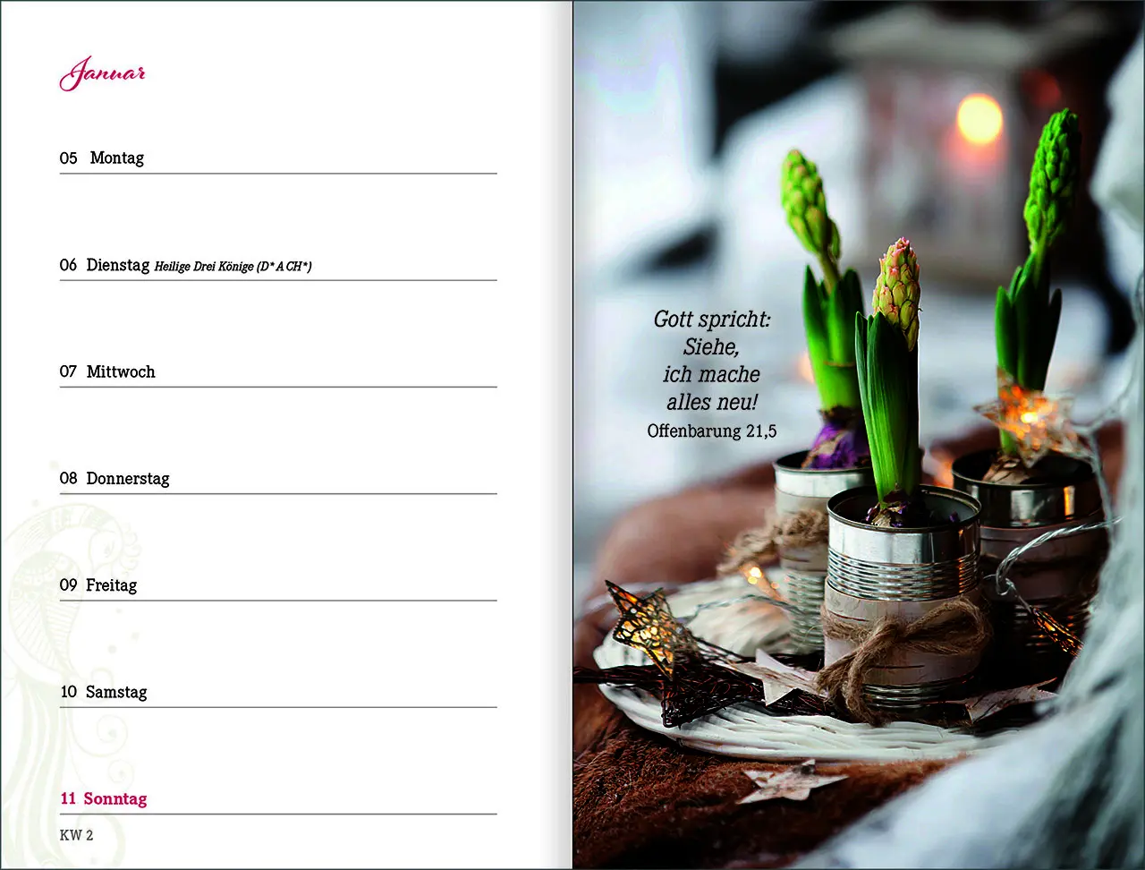 Bild: 9783754894361 | Augenblick 2026 | Bianka Bleier | Kalender | Mit Lesebändchen | 176 S.