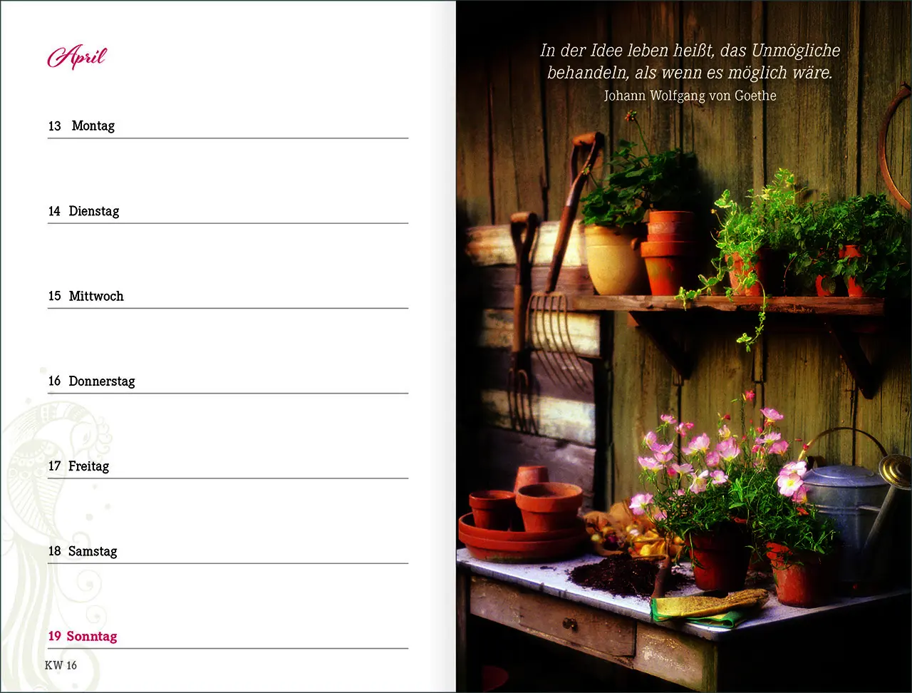 Bild: 9783754894361 | Augenblick 2026 | Bianka Bleier | Kalender | Mit Lesebändchen | 176 S.