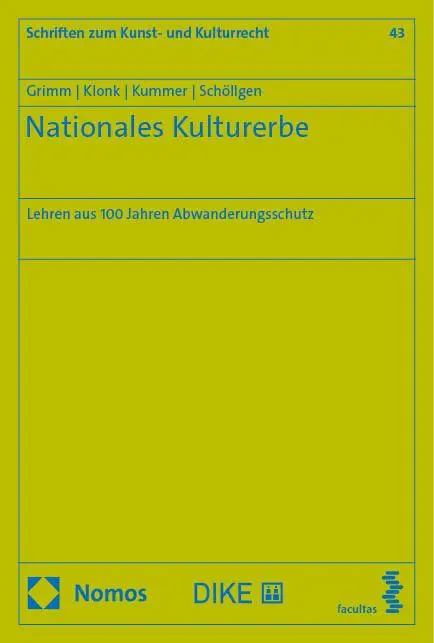 Cover: 9783756014361 | Nationales Kulturerbe | Lehren aus 100 Jahren Abwanderungsschutz