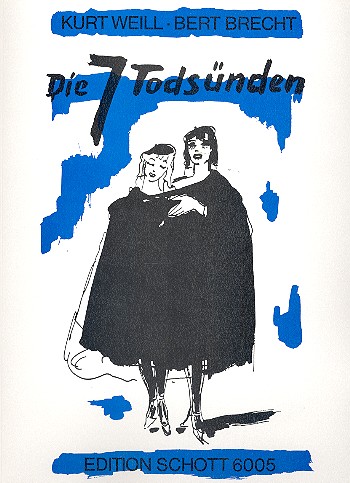 Cover: 9790001064361 | Todsunden(7) Ka (D/E) | Kurt Weill | Buch | Schott Music