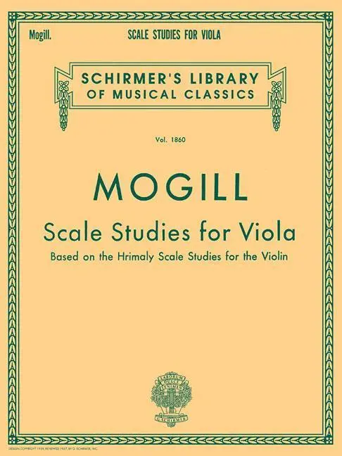 Cover: 9780793554461 | Scale Studies for Viola | Mogill Leonard | Taschenbuch | Buch | 1987