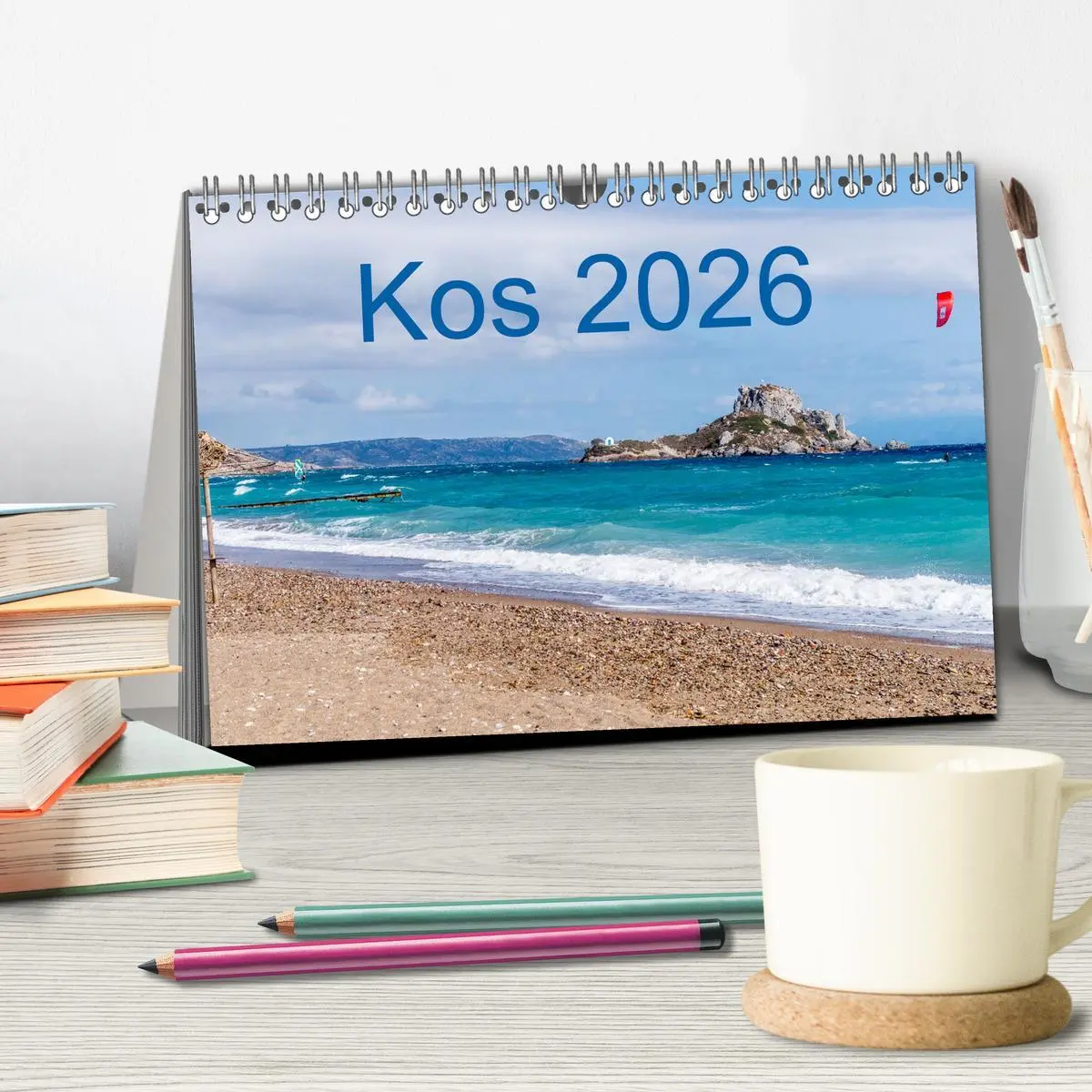 Bild: 9783457644461 | Kos 2026 (Tischkalender 2026 DIN A5 quer), CALVENDO Monatskalender