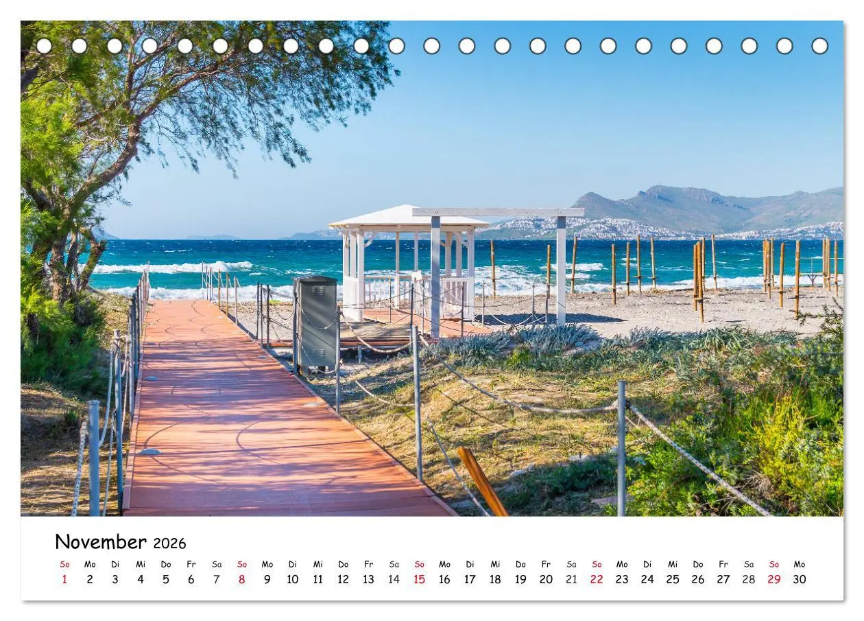 Bild: 9783457644461 | Kos 2026 (Tischkalender 2026 DIN A5 quer), CALVENDO Monatskalender