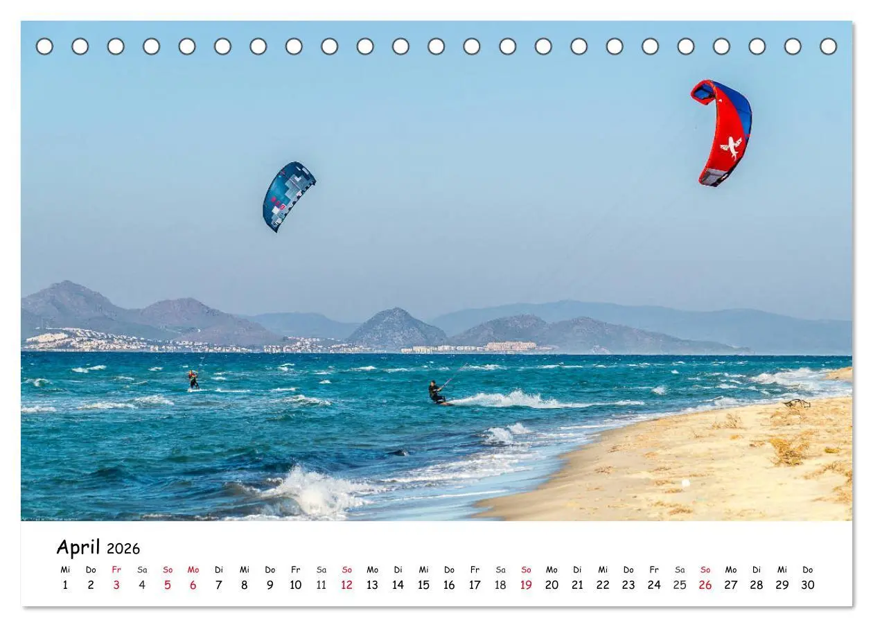 Bild: 9783457644461 | Kos 2026 (Tischkalender 2026 DIN A5 quer), CALVENDO Monatskalender