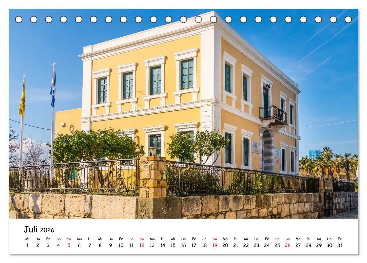 Bild: 9783457644461 | Kos 2026 (Tischkalender 2026 DIN A5 quer), CALVENDO Monatskalender