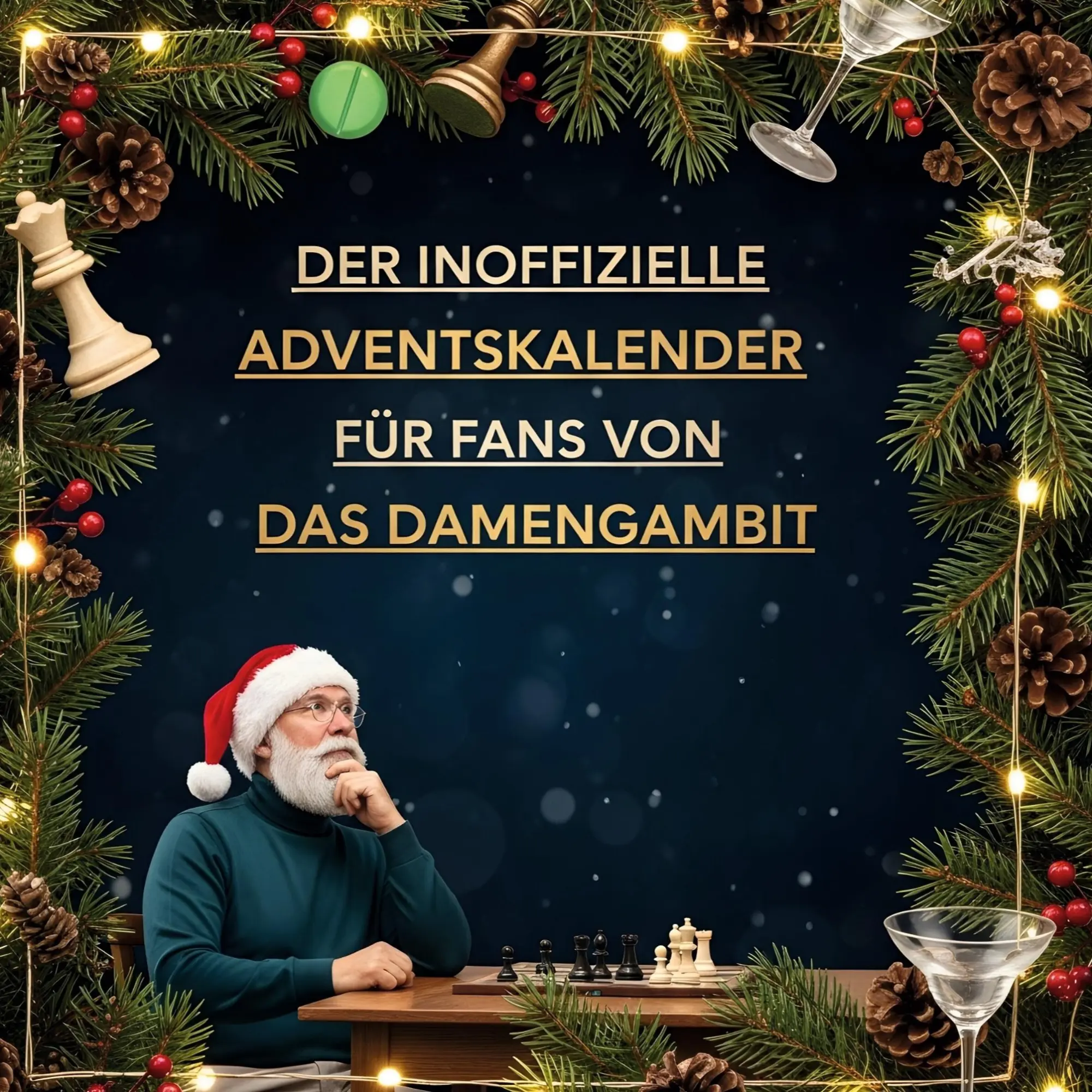 Cover: 9783695314461 | Der inoffizielle Adventskalender für Fans von Das Damengambit | Frank