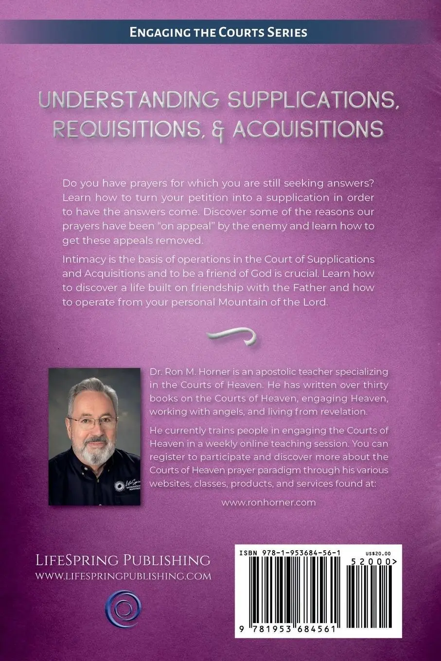 Rückseite: 9781953684561 | Next Dimension Access to the Court of Supplications | Ron M. Horner
