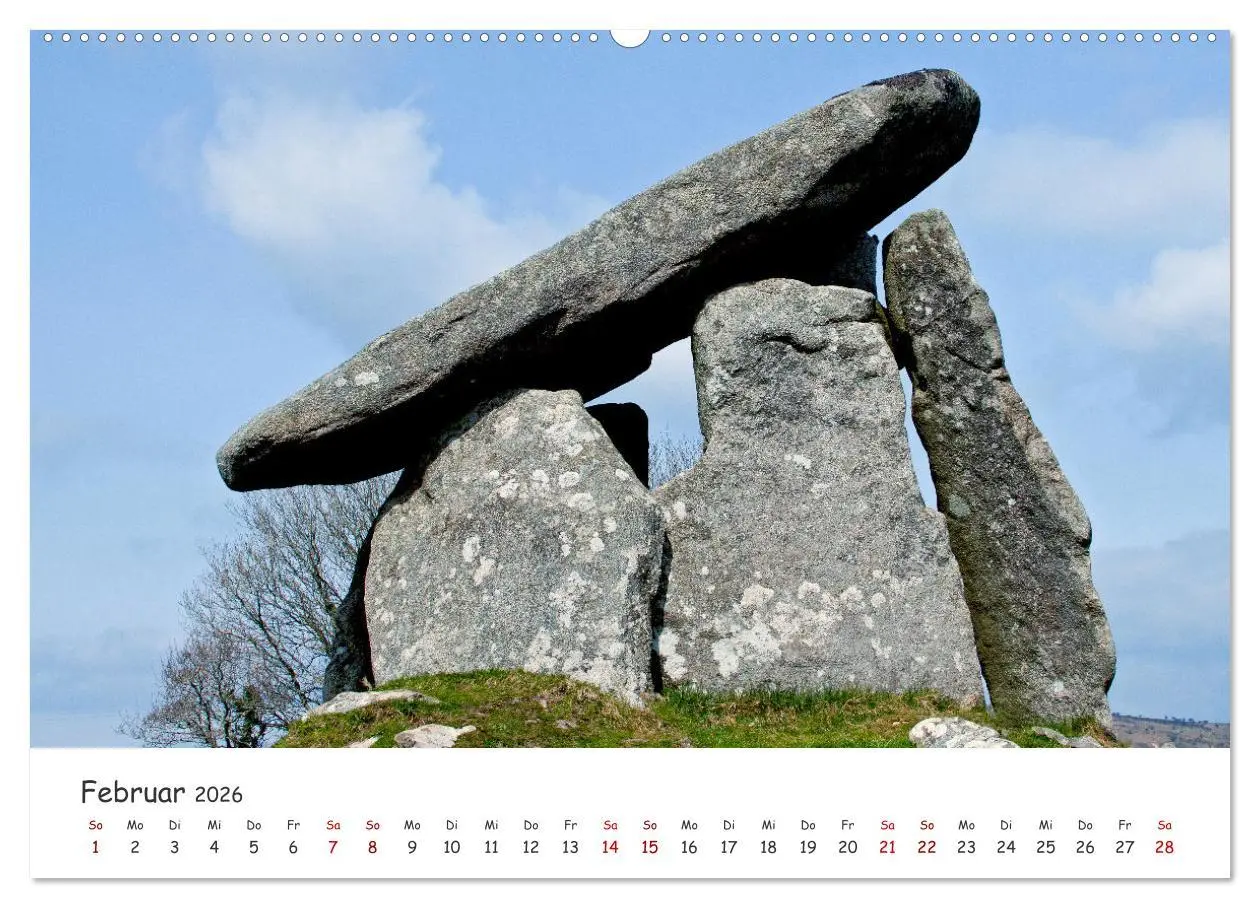 Bild: 9783457634561 | Magische Orte - Steinkreise, Dolmen, Megalithen (Wandkalender 2026...