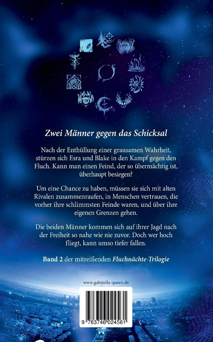 Rückseite: 9783746024561 | Fluchnächte | Vergessene Träume | Gabriella Queen | Taschenbuch | 2023