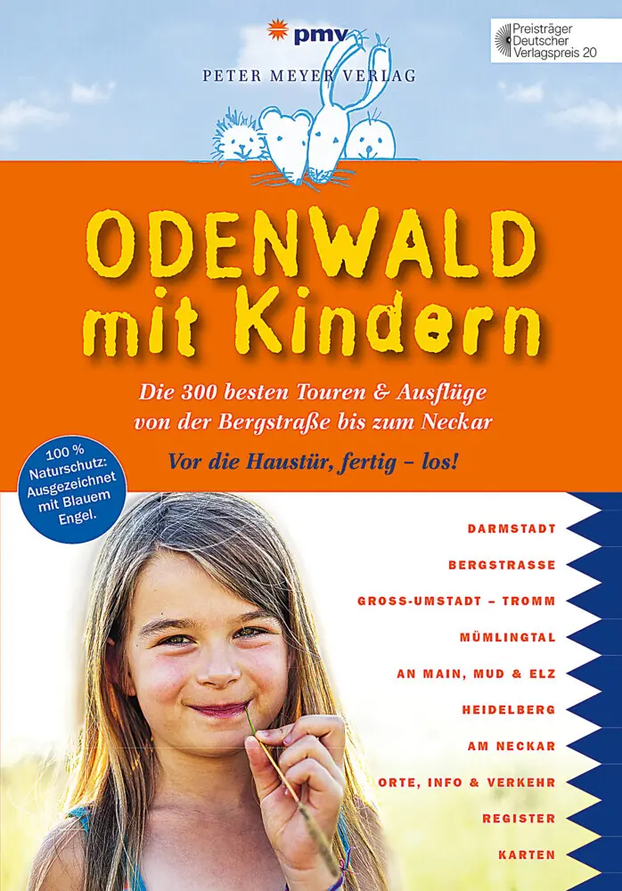 Cover: 9783898594561 | Odenwald mit Kindern | Annette Sievers | Taschenbuch | 256 S. | 2021