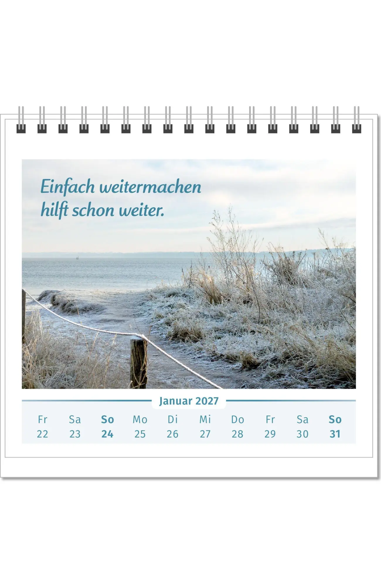 Bild: 9783910294561 | Der Lebensfreude-Tischkalender 2027 | Doris Wolf (u. a.) | Kalender