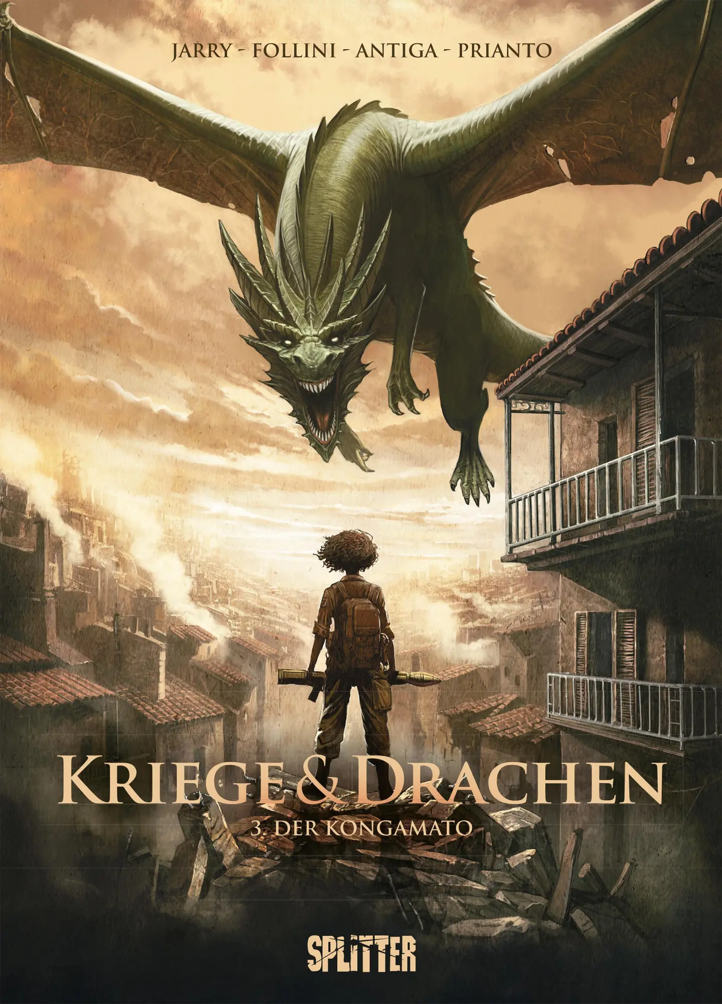Cover: 9783987214561 | Kriege und Drachen. Band 3 | Der Kongamato | Nicolas Jarry (u. a.)