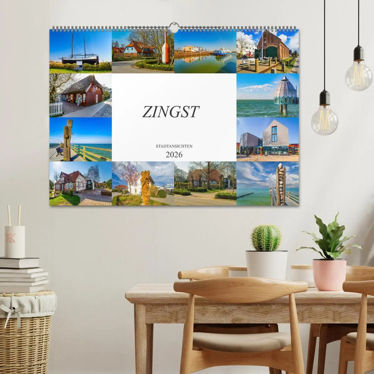 Bild: 9783457794661 | Zingst Stadtansichten (Wandkalender 2026 DIN A2 quer), CALVENDO...