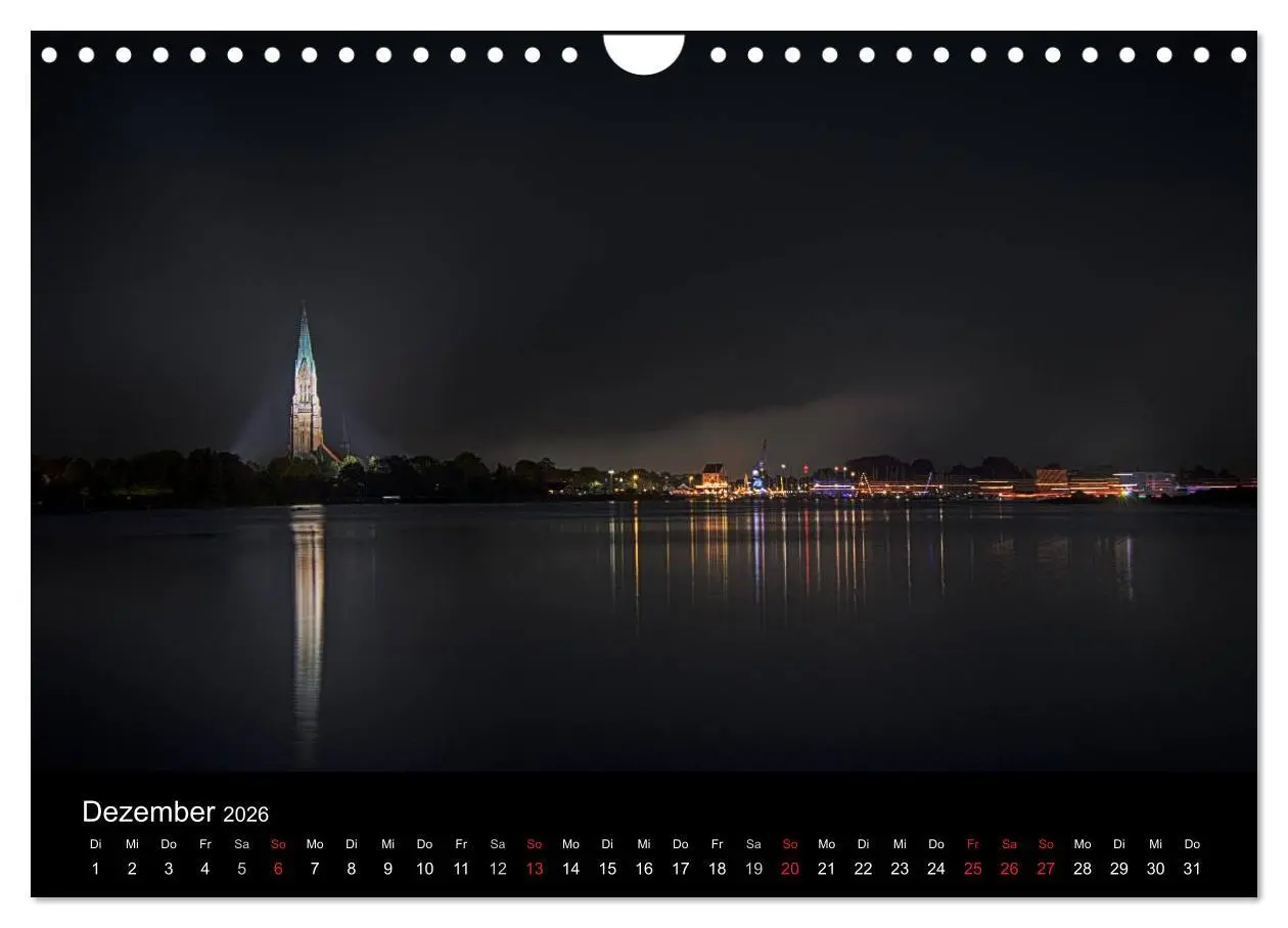 Bild: 9783516024661 | Schleswig - Schleistadt mit Flair (Wandkalender 2026 DIN A4 quer),...