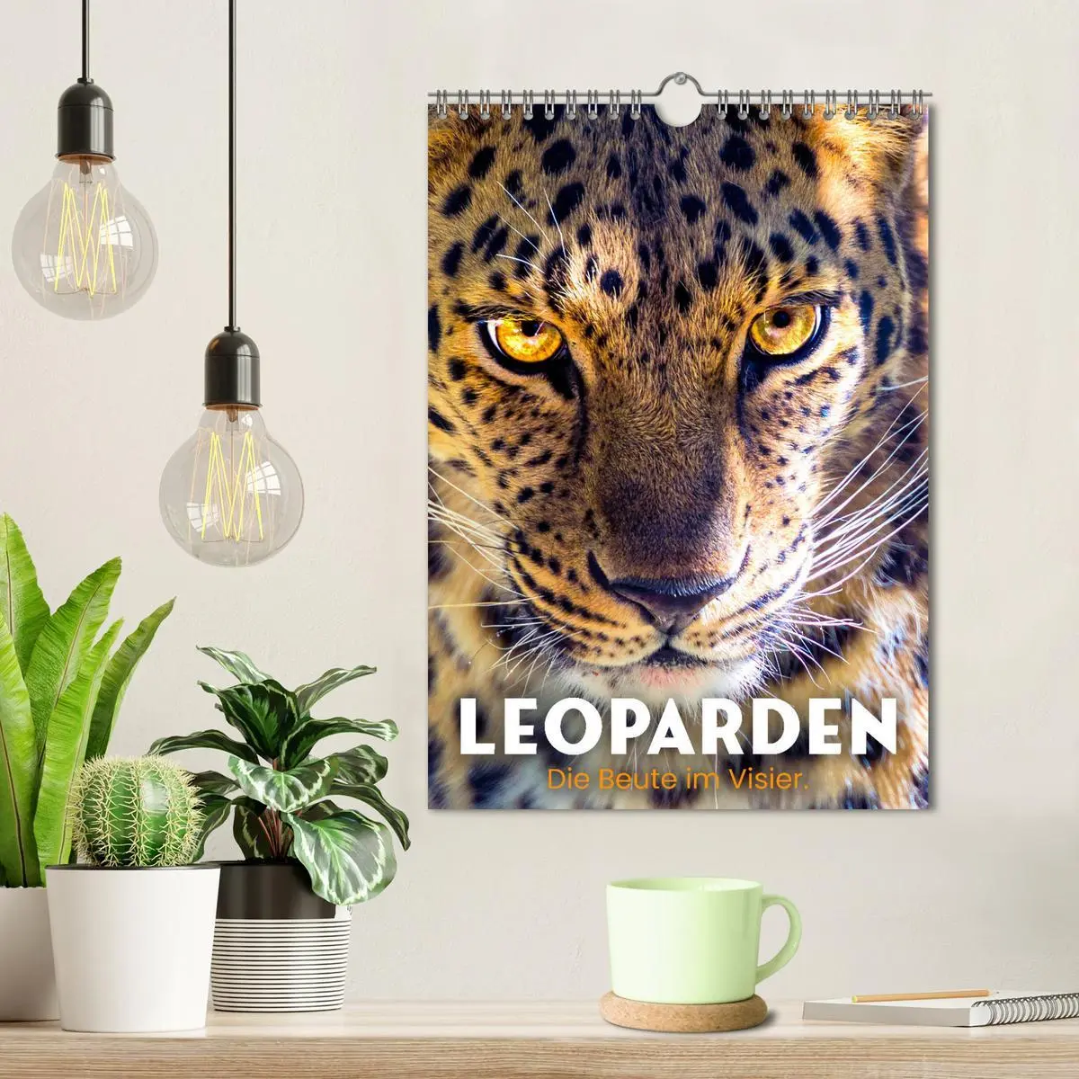 Bild: 9783516334661 | Leoparden - Die Beute im Visier. (Wandkalender 2026 DIN A4 hoch),...