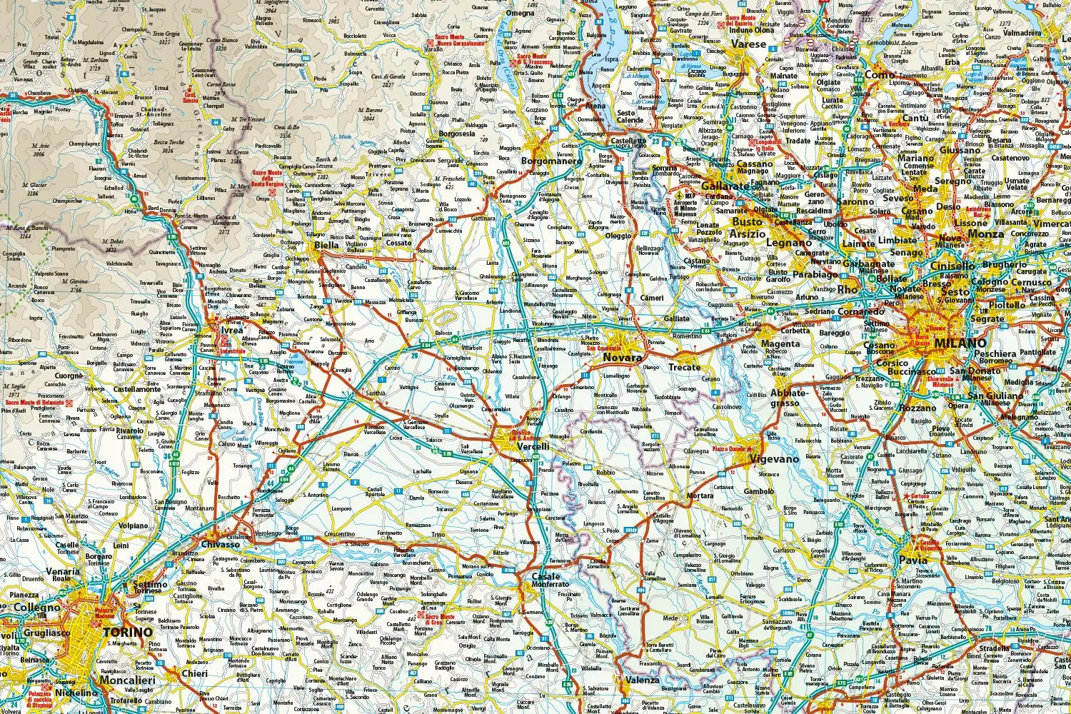 Bild: 9783831774661 | Reise Know-How Landkarte Italien, Nord / Northern Italy (1:400.000)