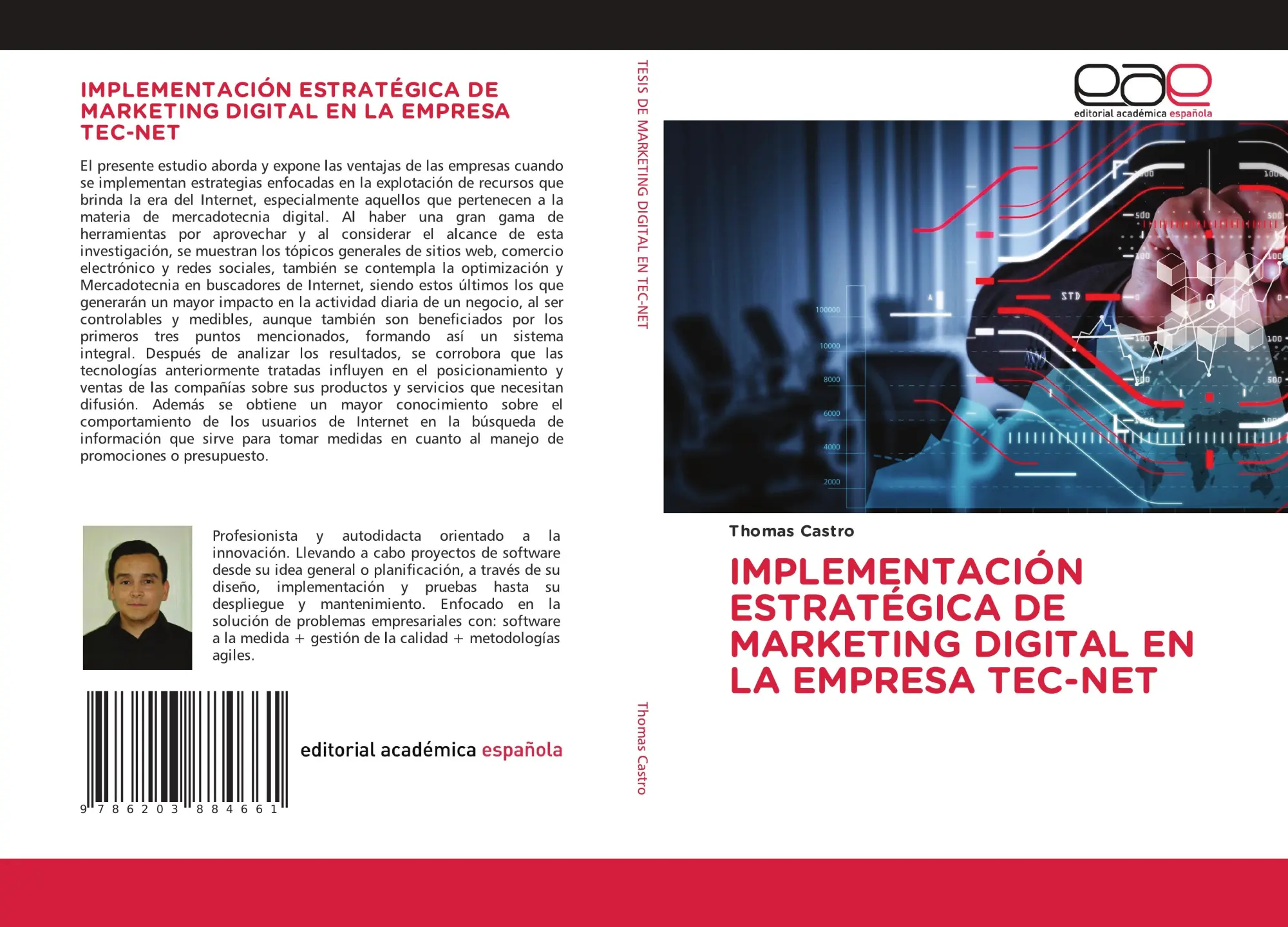 Cover: 9786203884661 | IMPLEMENTACIÓN ESTRATÉGICA DE MARKETING DIGITAL EN LA EMPRESA TEC-NET