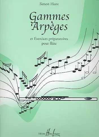 Cover: 9790230964661 | Gammes et arpèges et exercices préparatoires pour flûte | Simon Hunt