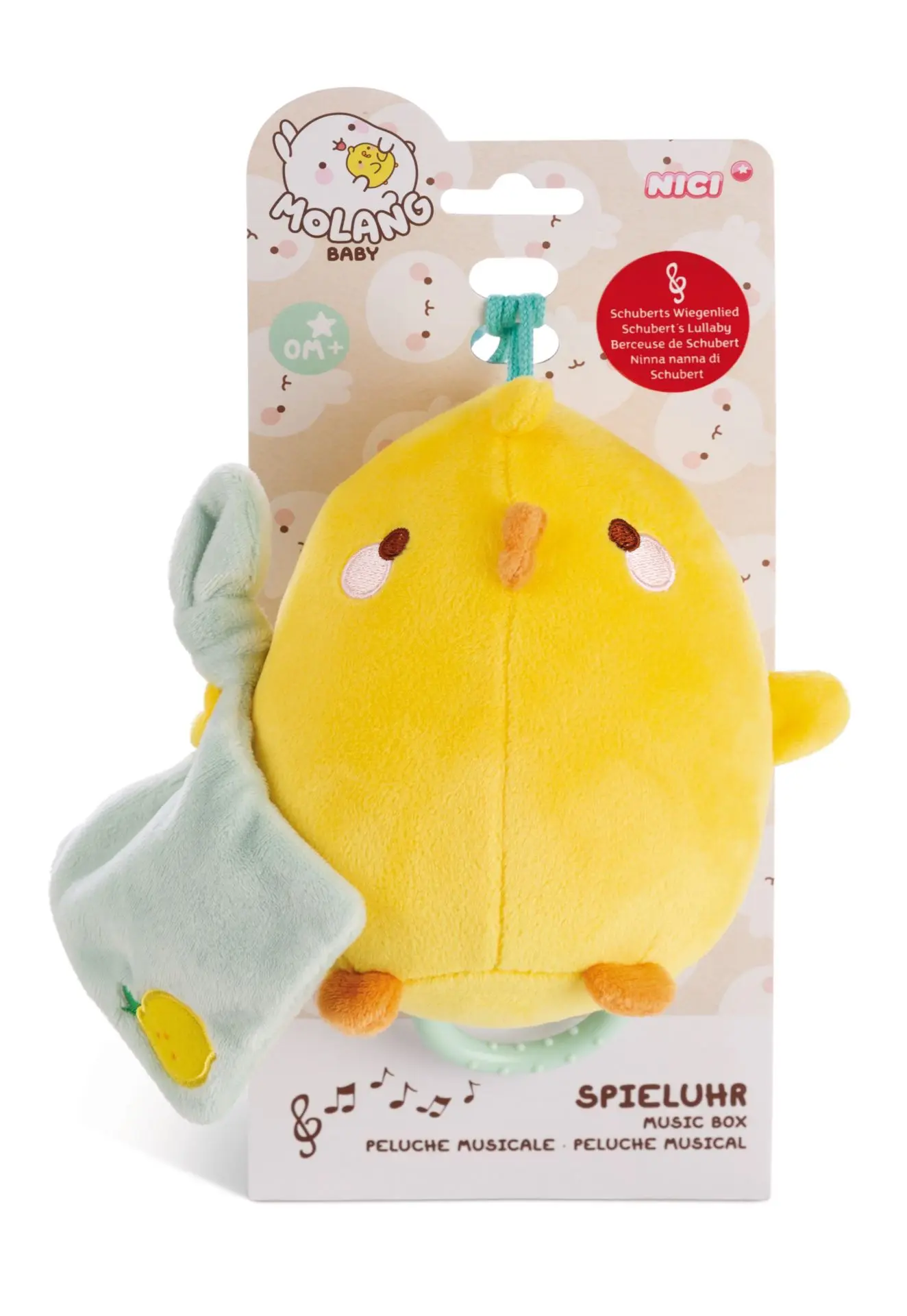 Cover: 4012390494761 | Nici 49476 Spieluhr Piu Piu 13cm auf Header Karte | MOLANG | 49476