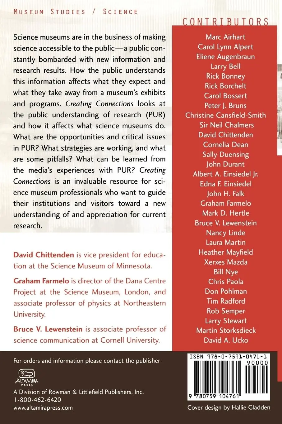 Rückseite: 9780759104761 | Creating Connections | David Chittenden (u. a.) | Taschenbuch | 2004
